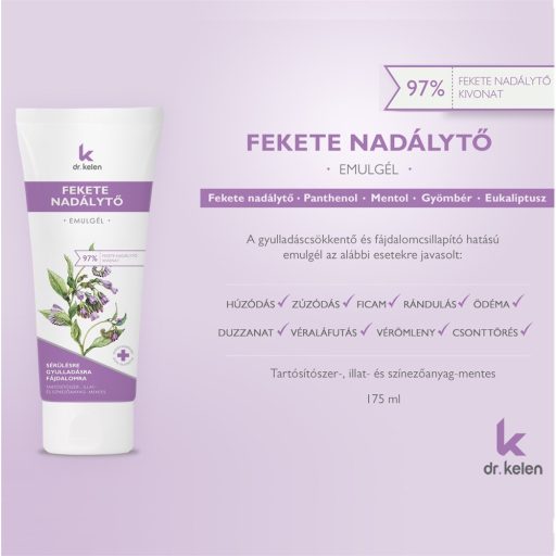 Fekete nadálytő emulgél (175 ml)