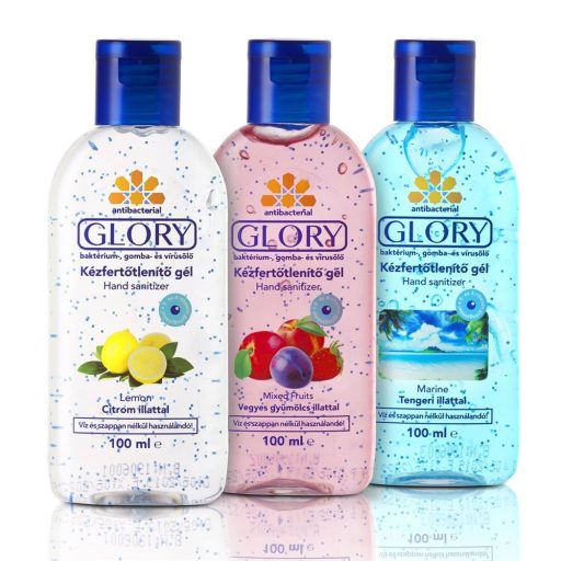 Glory kézfertőtlenítő gél 100 ml tengeri illattal