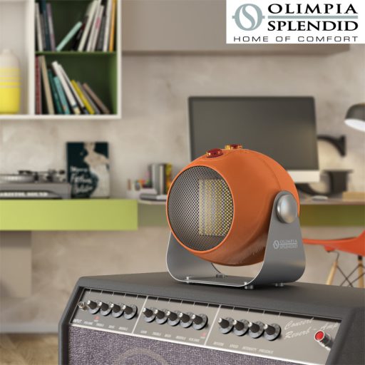 Olimpia „Design” elektromos hősugárzó (narancs)
