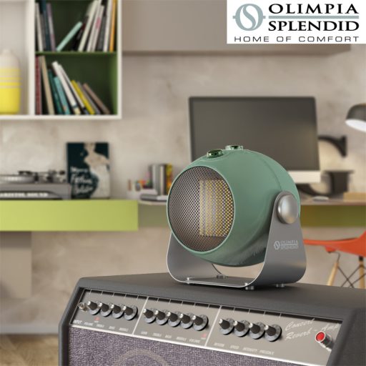Olimpia „Design” elektromos hősugárzó (zöld)