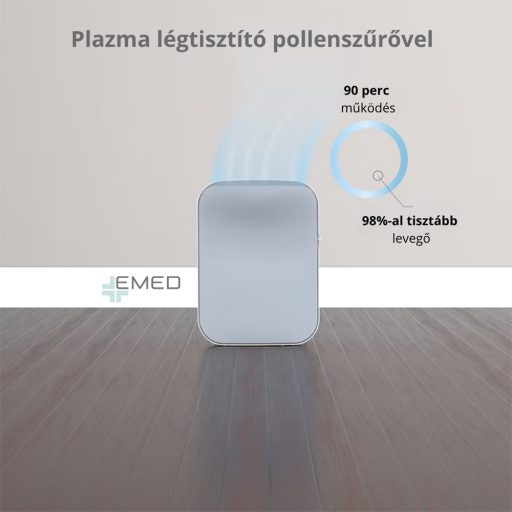 Plazma légtisztító pollenszűrővel