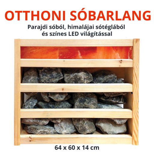 Otthoni sófal LED világítással (parajdi és himalájai sóval)