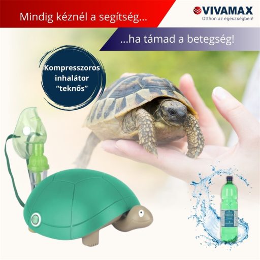 Kompresszoros inhalátor "teknős"