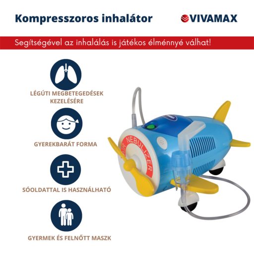 Kompresszoros inhalátor "repülő"