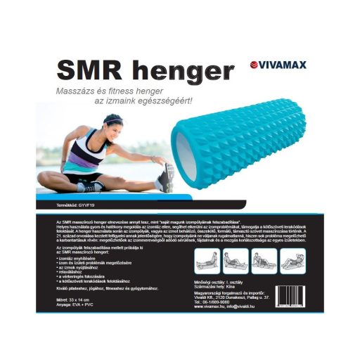 SMR henger kék