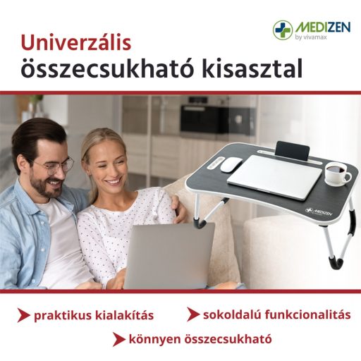Univerzális összecsukható kisasztal