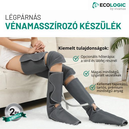 Légpárnás vénamasszírozó készülék