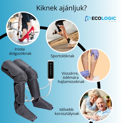 Légpárnás vénamasszírozó készülék