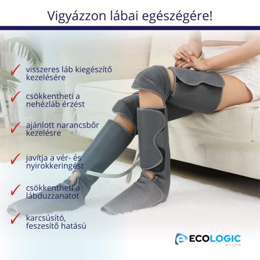 Légpárnás vénamasszírozó készülék