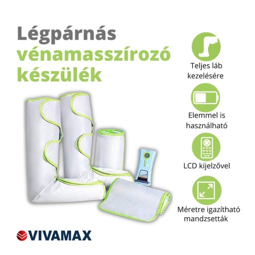 Légpárnás vénamasszírozó készülék