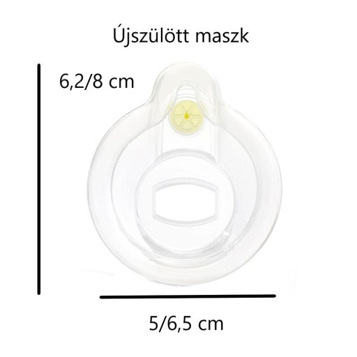 Tartozék maszk GYVVH-hoz, újszülött méret