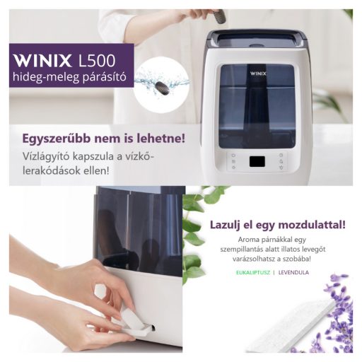 Levendula illatú aromapárna Winix L500-as párásítóhoz