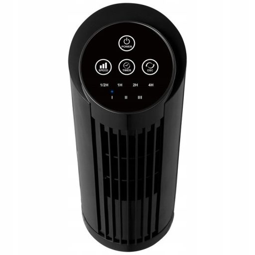 Mistral oszlopventilátor 20 W, fekete