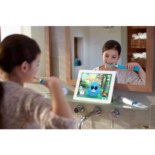 PHILIPS Sonický elektromos gyermek fogkefe bluetooth-zal zöld HX6322/04