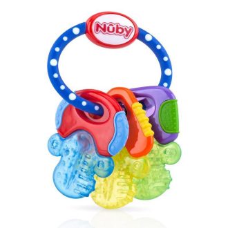 NUBY Rágóka hűsítő géllel kulcsok 3 h+