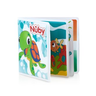 NUBY Az első vízálló csipogó könyv 4 hó+
