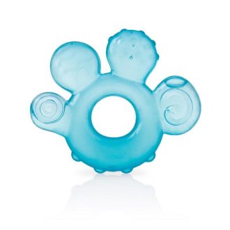 NUBY Vízzel tölthető rágóka - sötétkék 3 h+