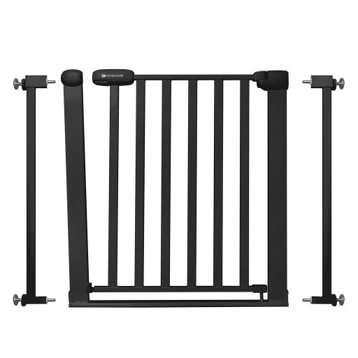 KINDERKRAFT Gyermekbiztonsági rács Lock&Go black