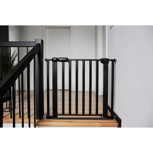 KINDERKRAFT Gyermekbiztonsági rács Lock&Go black
