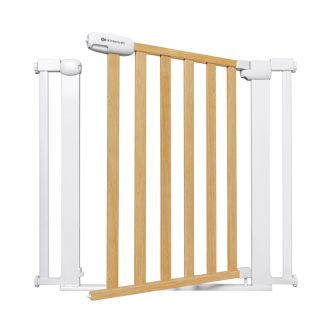 KINDERKRAFT Gyermekbiztonsági rács Lock&Go wood