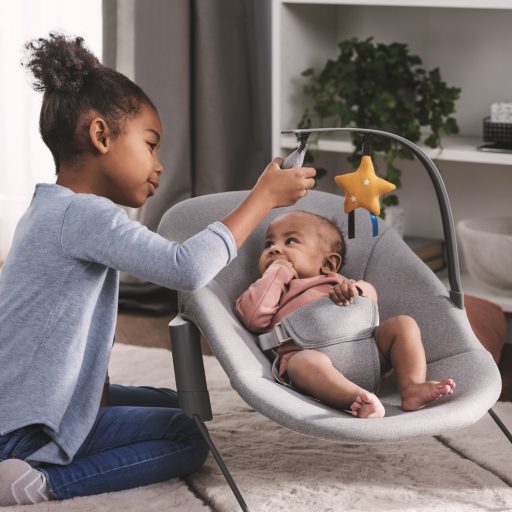 KINDERKRAFT Pihenőszék hintázó CALMEE 0m+, 9kg-ig