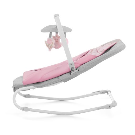 KINDERKRAFT Felio 2 Peony Rose vibráló hinta zenével 0m+, 9 kg-ig