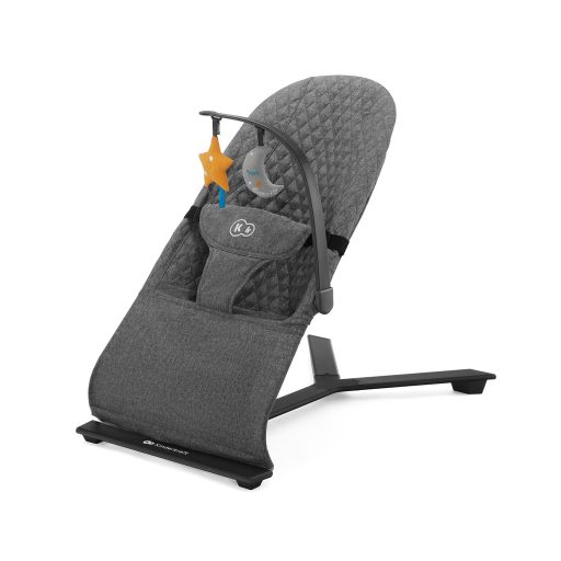 KINDERKRAFT Pihenőszék hintázó Mimi Grey, 9 kg-ig
