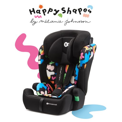 KINDERKRAFT Autósülés Comfort up i-size Happy shapes (76-150 cm)
