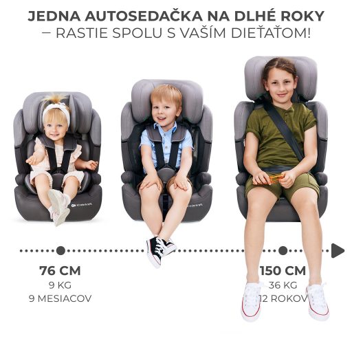 KINDERKRAFT Autósülés Comfort up i-size pink (76-150 cm)