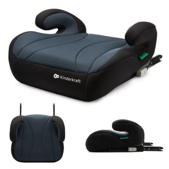 KINDERKRAFT Ülésmagasító i-Boost i-size 135-150 cm Black