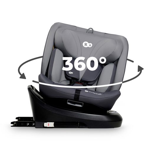 KINDERKRAFT Autósülés I-Grow i-Size 40-150 cm Szürke