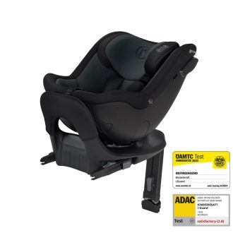   KINDERKRAFT SELECT Autósülés I-GUARD i-Size 40-105 cm Grafit Fekete, Prémium