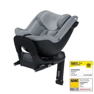   KINDERKRAFT SELECT Autósülés I-GUARD PRO i-Size 61-105 cm Cool Grey, Prémium