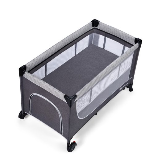 KINDERKRAFT SELECT Utazóágy Leody Grey, Premium