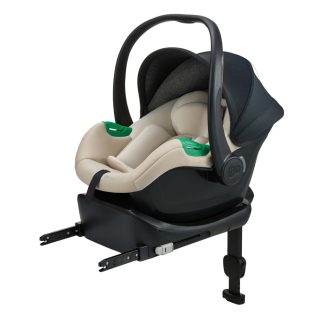   KINDERKRAFT autósülés Mink Pro 2 i-Size (0-13 kg) és Mink FX 2 bézs talppal