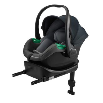   KINDERKRAFT Autósülés Mink Pro 2 i-Size (0-13 kg) és Mink FX 2 talp Grey
