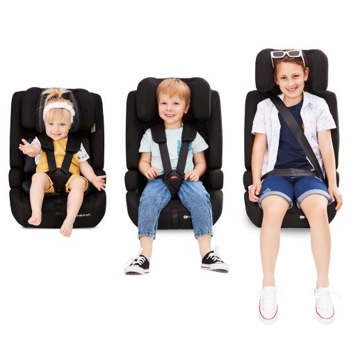 KINDERKRAFT Autósülés Safety fix 2 i-size szürke (76-150 cm)