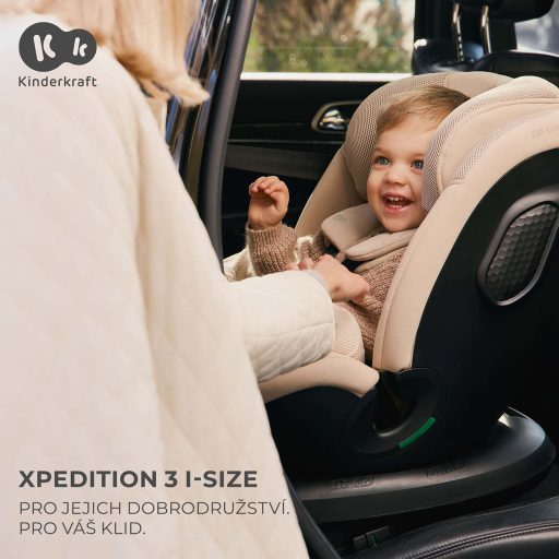KINDERKRAFT Autósülés Xpedition 3 i-size 40-150 cm Fekete