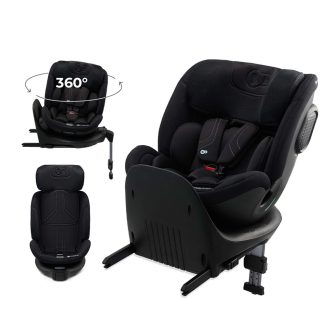 KINDERKRAFT Xrider 2 i-size 40-150 cm Fekete autósülés