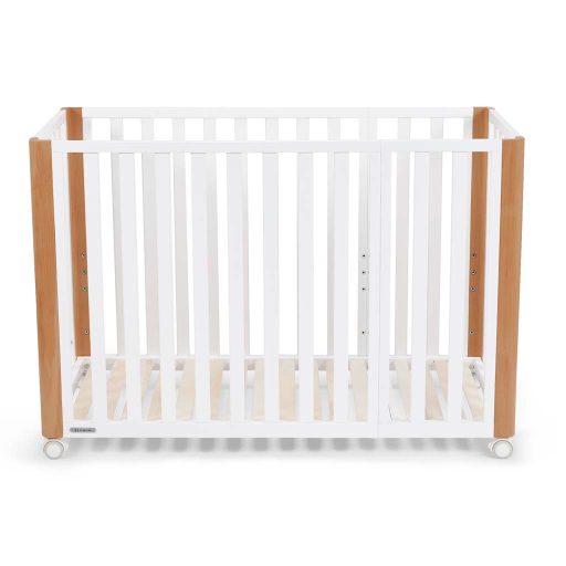 KINDERKRAFT SELECT Koya fa gyermekágy rácsos funkcióval, beleértve a matracot White, Premium
