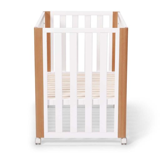 KINDERKRAFT SELECT Koya fa gyermekágy rácsos funkcióval, beleértve a matracot White, Premium