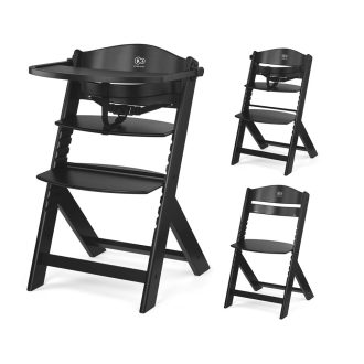 KINDERKRAFT Etetőszék Enock Black, Premium
