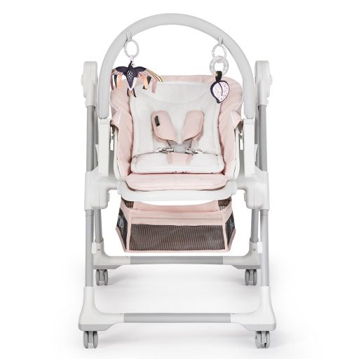 KINDERKRAFT SELECT Etetőszék Lastree Pink, Premium
