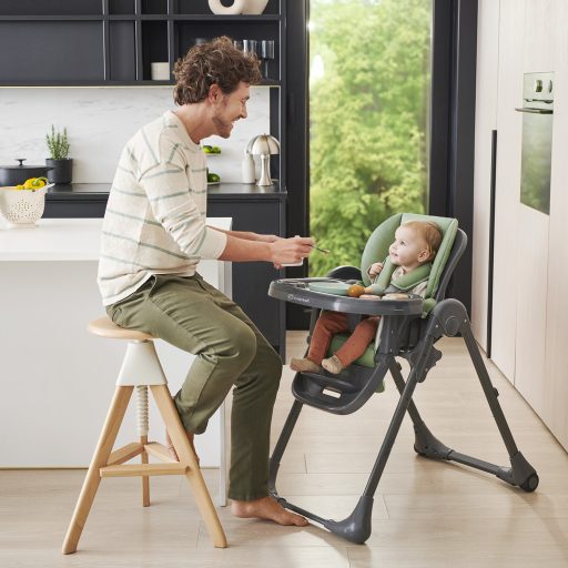 KINDERKRAFT Etetőszék Tummie zöld