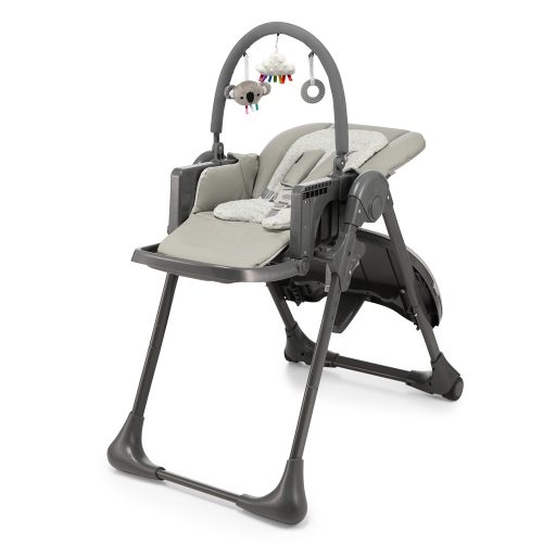 KINDERKRAFT Etetőszék Tummie szürke