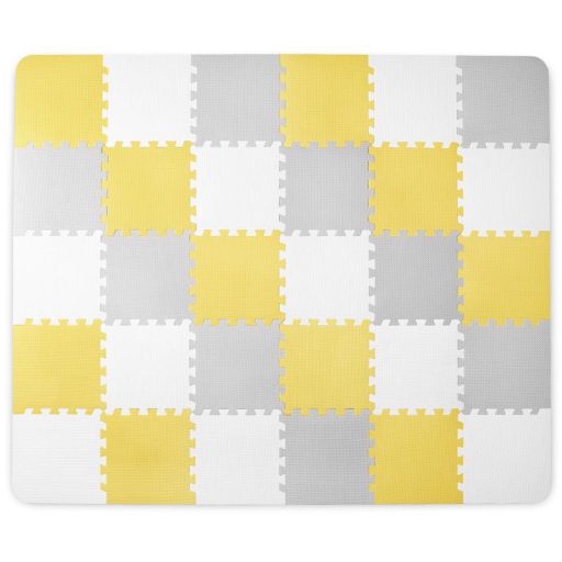 KINDERKRAFT Habos puzzle alátét Luno 150 x 180 cm Sárga, 30 db