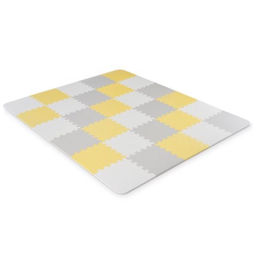 KINDERKRAFT Habos puzzle alátét Luno 150 x 180 cm Sárga, 30 db
