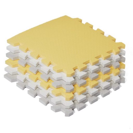 KINDERKRAFT Habos puzzle alátét Luno 150 x 180 cm Sárga, 30 db