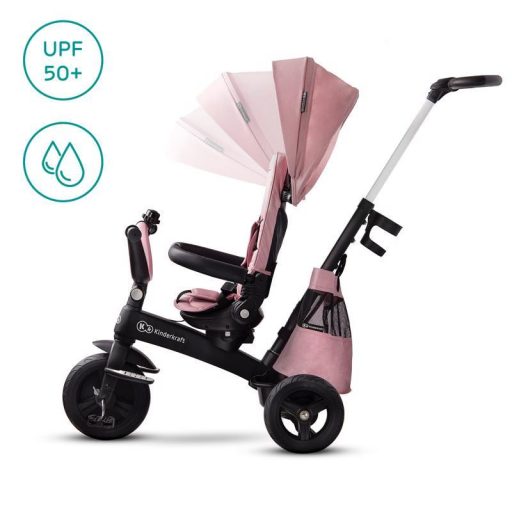 KINDERKRAFT SELECT Easytwist Háromkerekű Mauvelous Pink, Premium