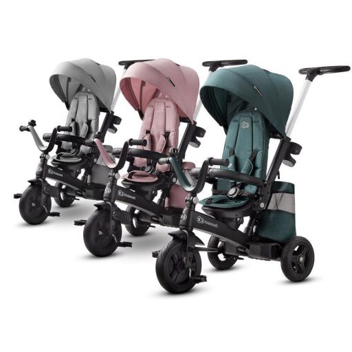 KINDERKRAFT SELECT Easytwist Háromkerekű Mauvelous Pink, Premium